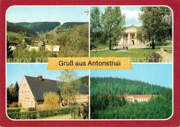 Antonsthal Erzgebirge Klubhaus Antonshöhe Heinrich-Heine-Ober