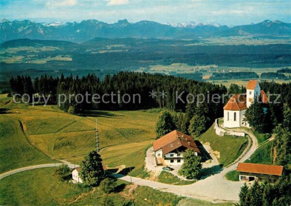 Bernbeuren Gasthof Auerberg Fliegeraufnahme