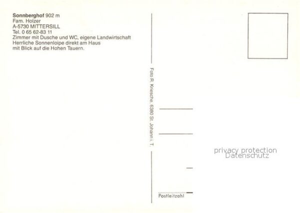 Mittersill Oberpinzgau Sonnberghof – Bild 2