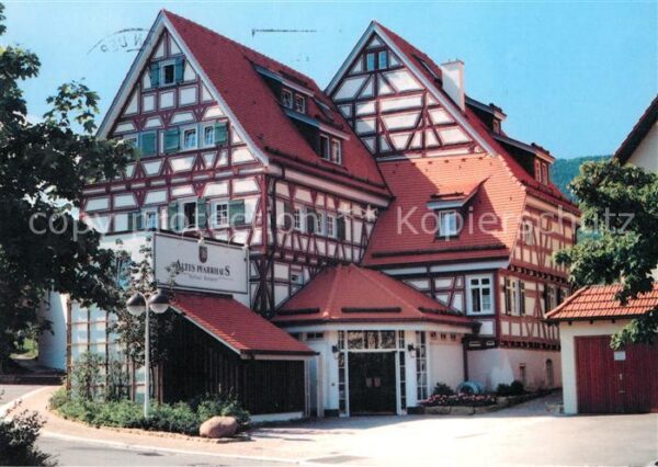 Bad Ueberkingen Golfhotel-Restaurant Altes Pfarrhaus
