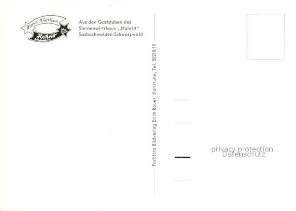Sasbachwalden Sternenwirtshaus Hohritt – Bild 2