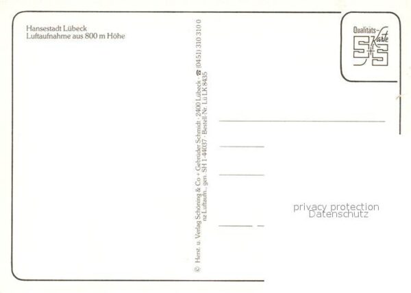 Luebeck Fliegeraufnahme – Bild 2