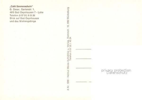 Lohe Bad Oeynhausen Cafe Sonnenschein – Bild 2