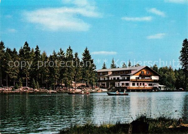 Fichtelberg Bayreuth Waldgasthof am Fichtelsee
