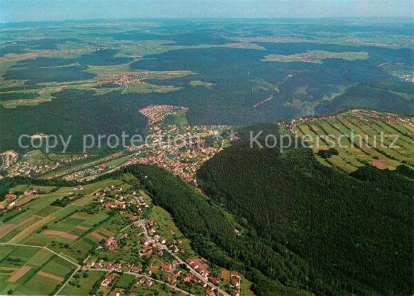 Bad Liebenzell Fliegeraufnahme Unterlengenhard Beinber