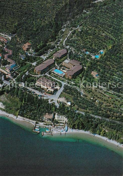 Limone sul Garda Fliegeraufnahme Hotel Leonardo da Vinci
