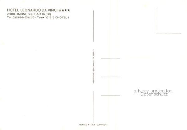 Limone sul Garda Fliegeraufnahme Hotel Leonardo da Vinci – Bild 2
