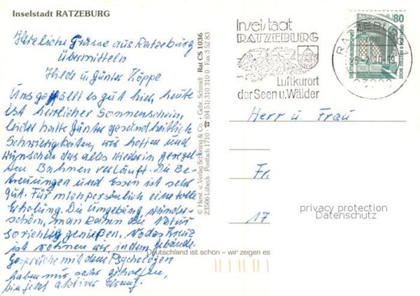 Ratzeburg Fliegeraufnahme Senioren- Wohnsitz – Bild 2