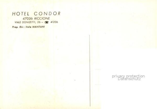 Riccione Hotel Condor – Bild 2