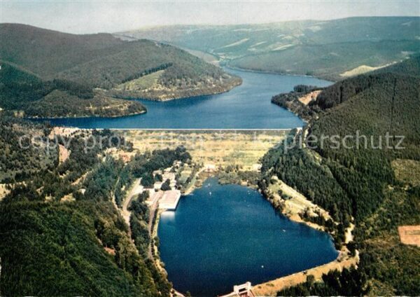 Osterode Harz Sösetalsperre Fliegeraufnahme