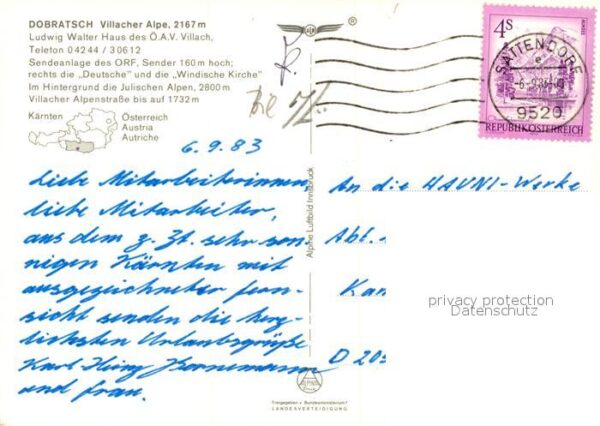 Dobratsch Kaernten Ludwig-Walter-Haus – Bild 2