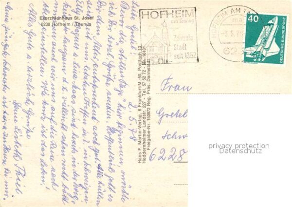 Hofheim Taunus Exerzitienhaus St. Josef – Bild 2