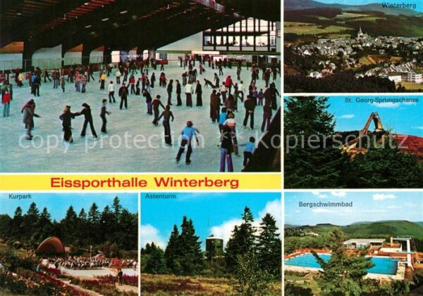 Winterberg Hochsauerland Eissporthalle Astenturm St. Georg-Sprun