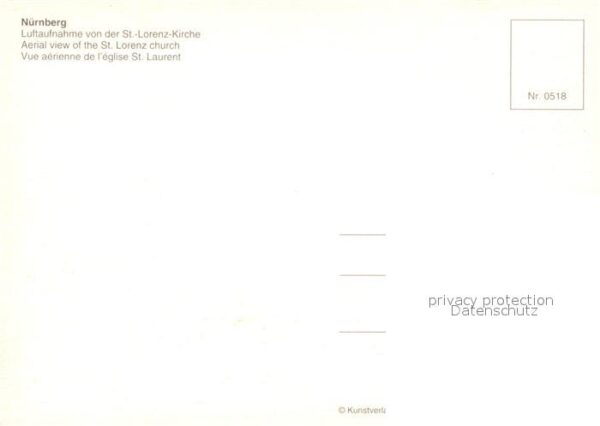 Nuernberg Fliegeraufnahme St. Lorenz-Kirche – Bild 2
