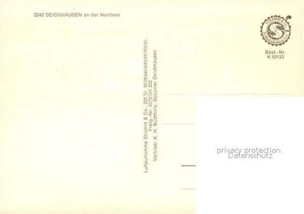 Deichhausen Buesum Fliegeraufnahme – Bild 2
