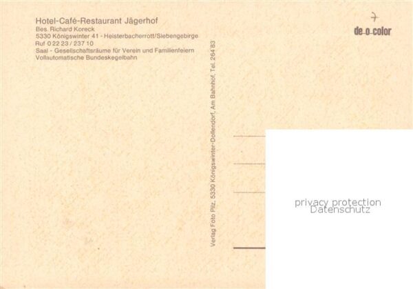 Koenigswinter Hotel Jägerhof – Bild 2