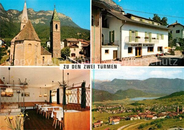 Kaltern Weinstrasse Tirol Gasthof Zu den zwei Türmen