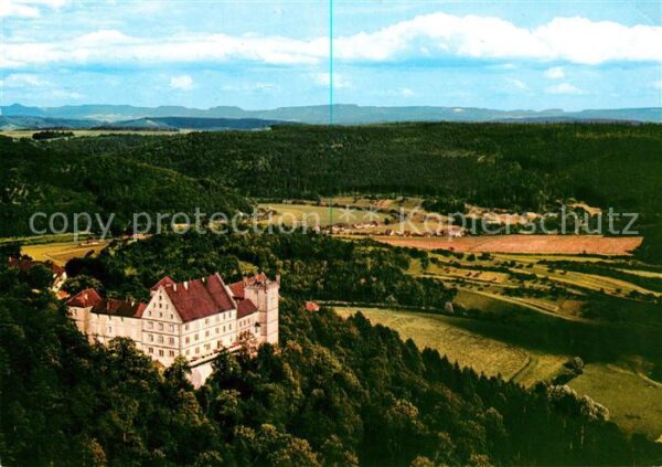 Weitenburg Fliegeraufnahme Schloss