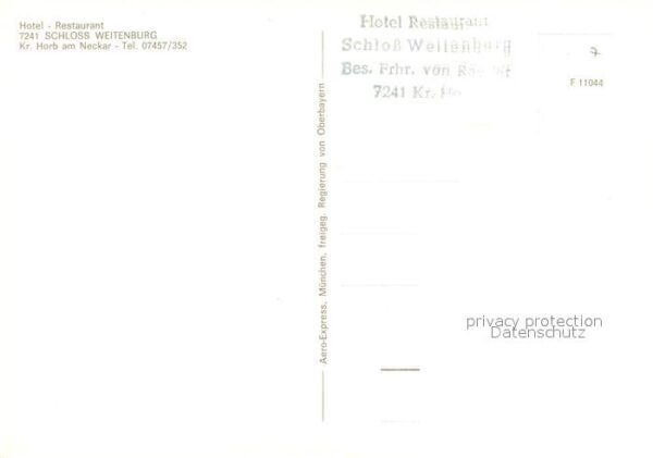Weitenburg Fliegeraufnahme Schloss – Bild 2