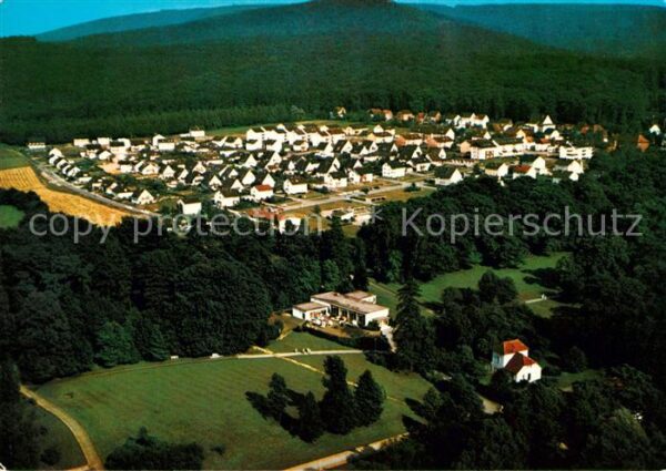 Schieder-Schwalenberg Fliegeraufnahme Siedlung Lange Äcker
