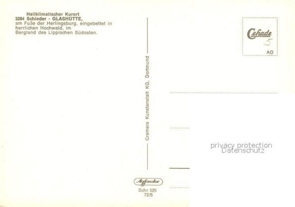 Glashuette Schieder Fliegeraufnahme – Bild 2