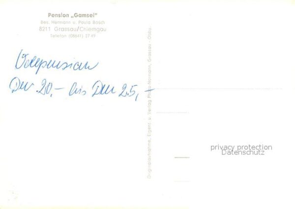 Grassau Chiemgau Pensin Gamsei – Bild 2