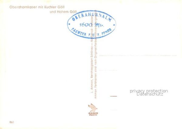 Berchtesgaden Oberahornkaser Kuchler Göll – Bild 2