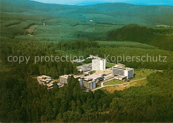 Weiskirchen Saar Fliegeraufnahme Kurzentrum Schwarzwälde