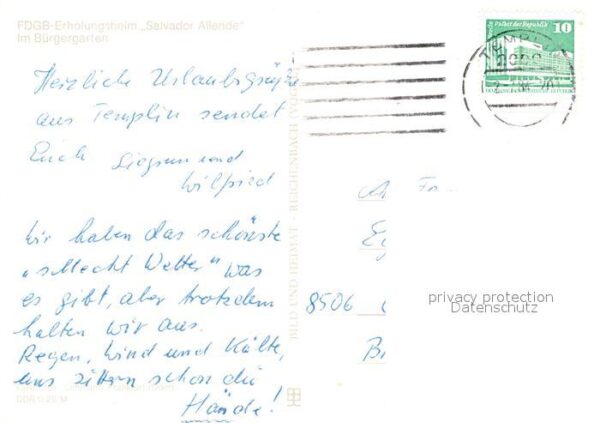 Templin Erholungsheim Salvador Allende – Bild 2