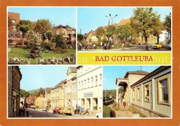 Bad Gottleuba-Berggiesshuebel Markt Ernst-Thälmann-Strasse Kurbad