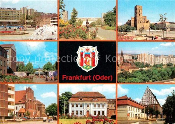 Frankfurt Oder Hotel Stadt Frakfurt Rathaus Marienkirc
