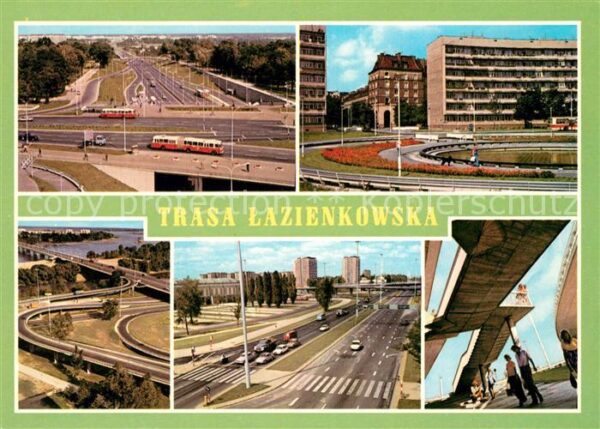 Warszawa Trasa Lazienkowska