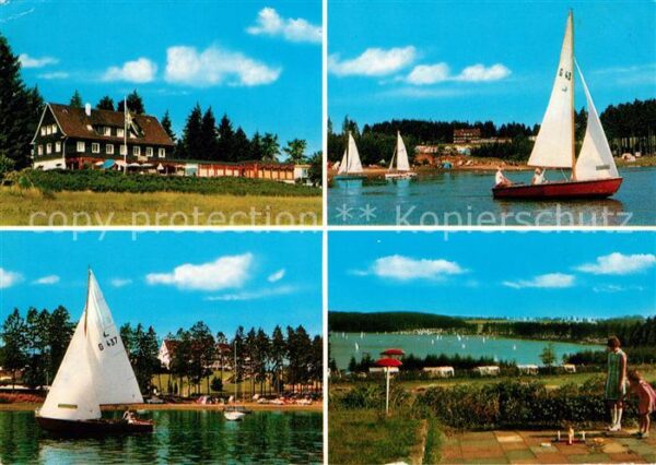 Marienheide Waldhotel Segelboot