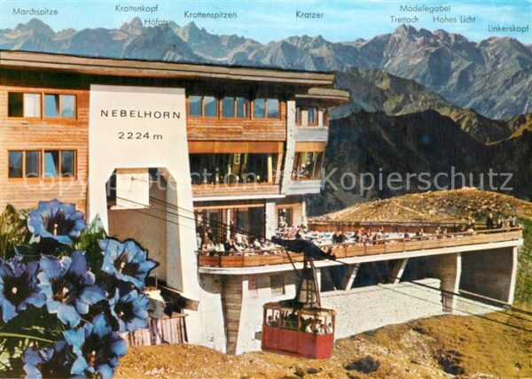 Oberstdorf Nebelhornbahn-Bergstation Kratzer March