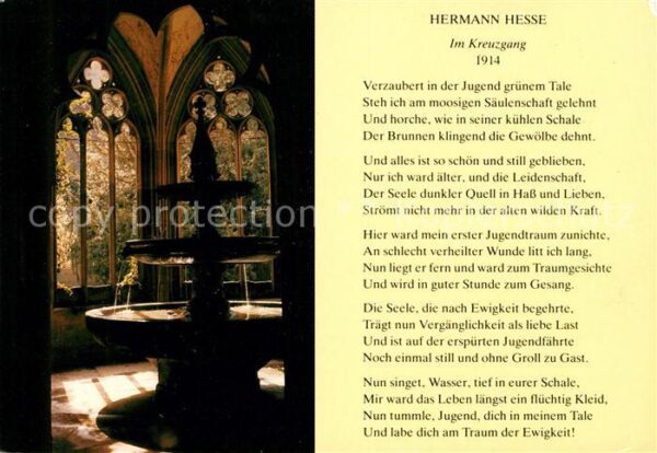 Maulbronn Zisterzienserkloster Brunnen Hesse-Gedi