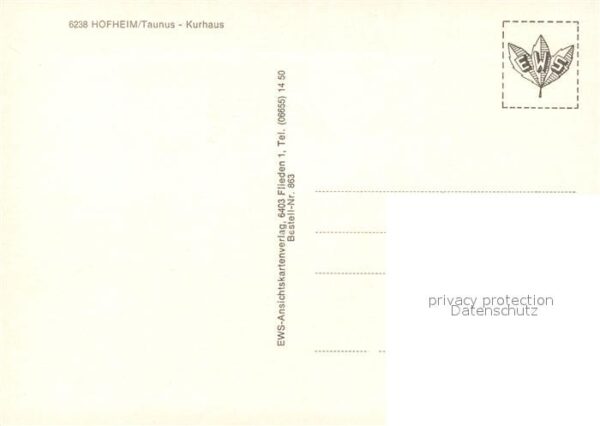 Hofheim Taunus Kurhaus – Bild 2