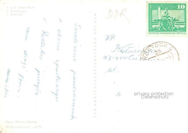 Rostock Lütten Klein Evershagen Südstadt – Bild 2