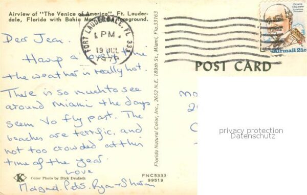 Fort Lauderdale Fliegeraufnahme Venice of America – Bild 2