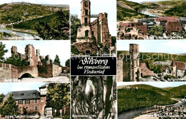 Dilsberg Burgruine Turmruine Brunnenstollen