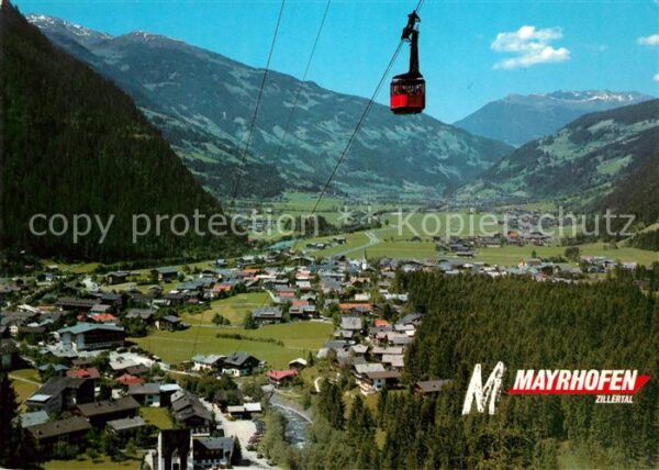 Mayrhofen Zillertal Luftseilbahn Schwendau Hippach Ramsau