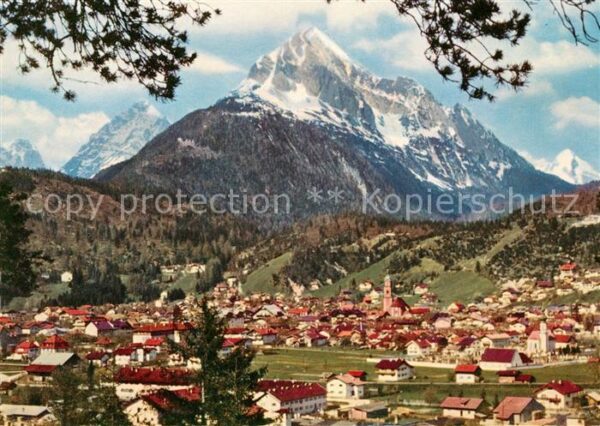Mittenwald Bayern Wettersteingebirge Ofelekopf Alpspitze