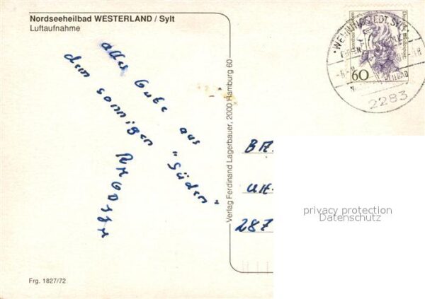 Westerland Sylt Fliegeraufnahme – Bild 2