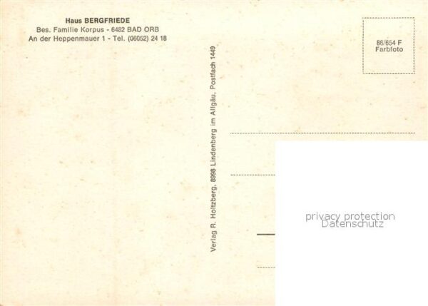 Bad Orb Haus Bergfriede – Bild 2