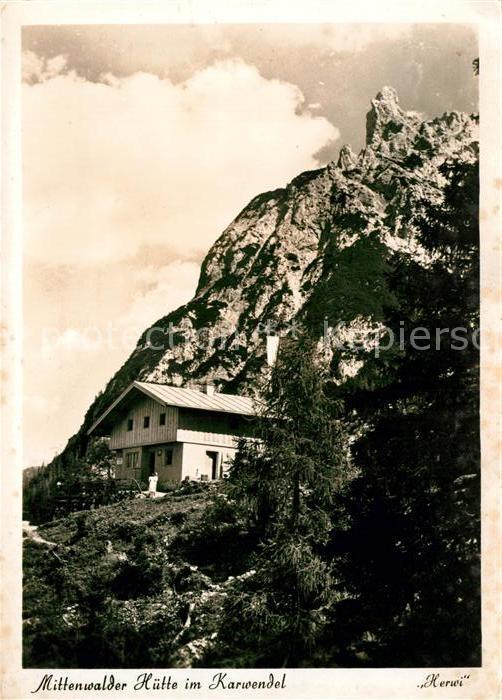 Karwendel Mittenwalder Hütte
