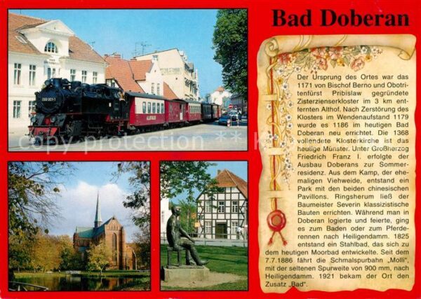 Bad Doberan Schmalspurbahn Molli Münster am Kamp