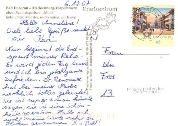 Bad Doberan Schmalspurbahn Molli Münster am Kamp – Bild 2
