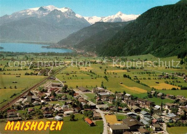 Maishofen Fliegeraufnahme Kitzsteinhorn Zeller Se