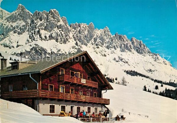 Muehlbach Hochkoenig Alpengasthof Kopp-Hütte Manndlwand