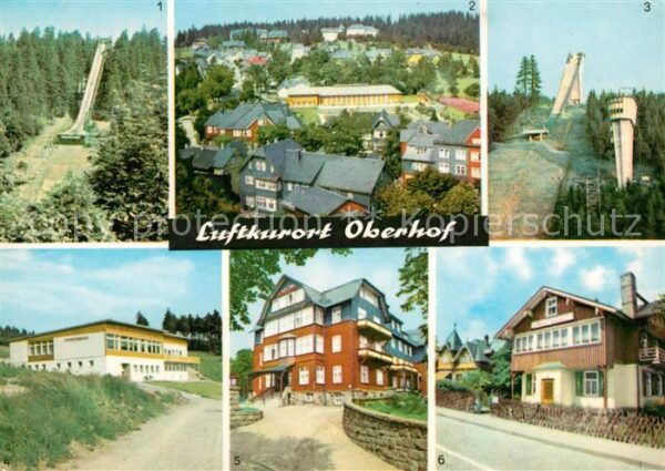 Oberhof Thueringen Thüringenschanze Erholungsheim Jugendhe