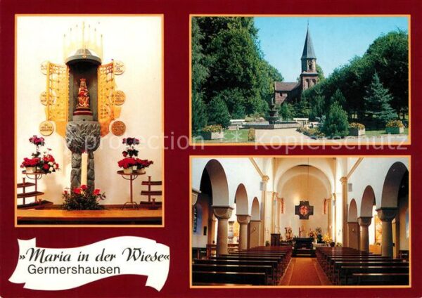 Germershausen Wallfahrtskirche Maria in der Wiese Gna